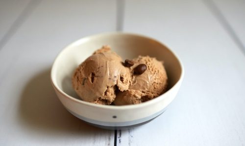 receta helado de cafe