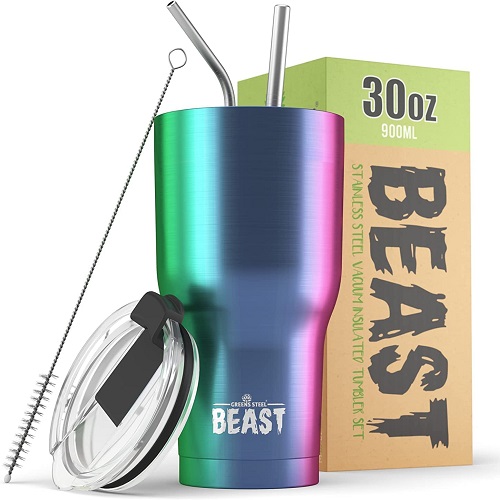 vaso taza termica greens steel beast-
