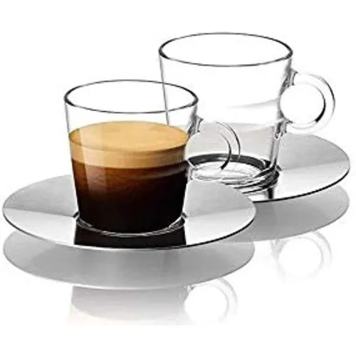 Set 2 tazas para Espresso + 2 platillos