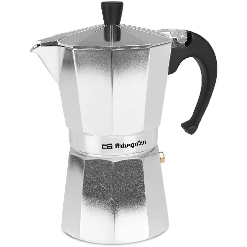 cafetera italiana orbegozo kf600 plata