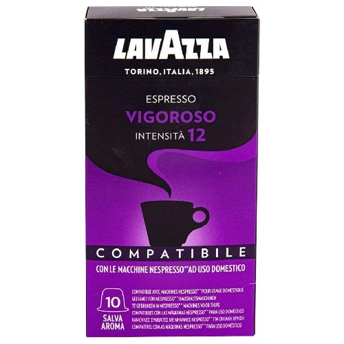 Capsula lavazza vigoroso nespresso