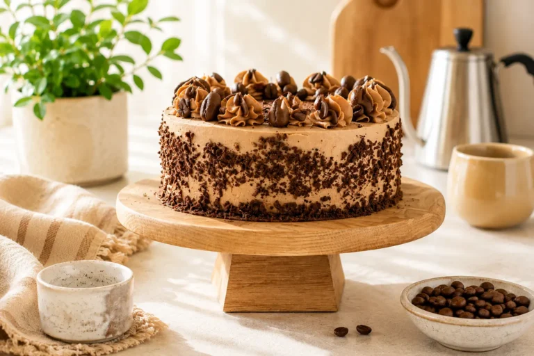 Receta tarta helada de café