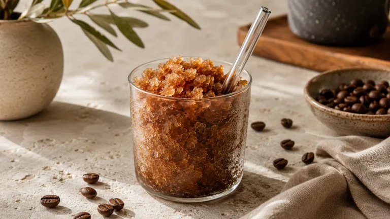 receta granizado de café