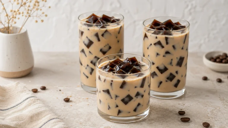 receta gelatina de café