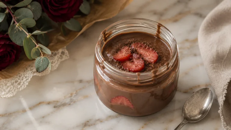 Receta natillas de chocolate y café