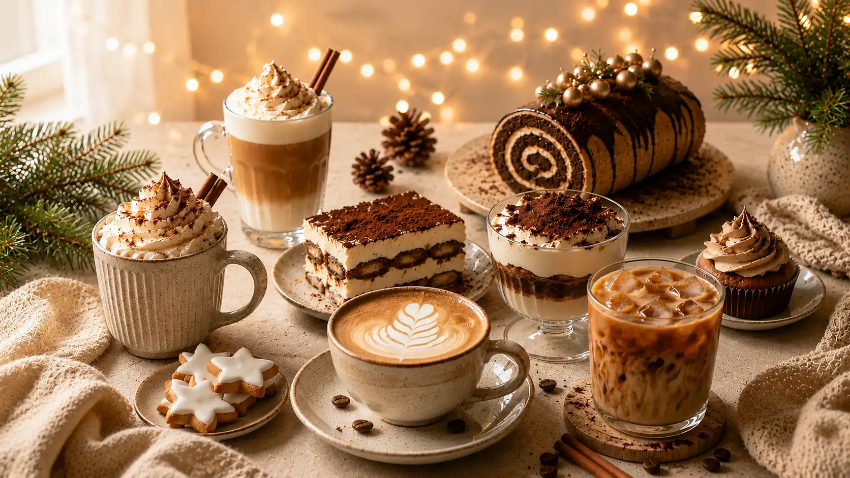 10 recetas de café para navidad