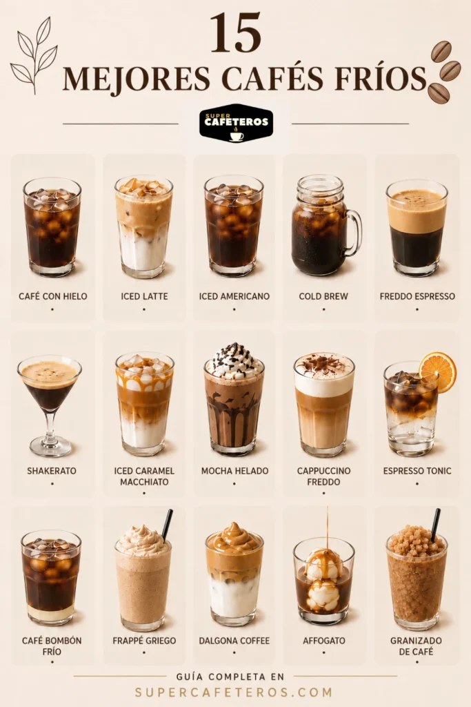 15 mejores cafes frios