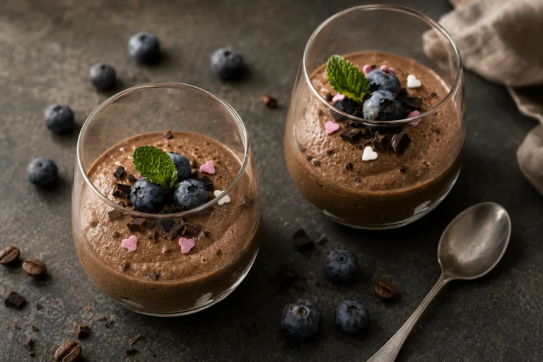 receta mousse de café