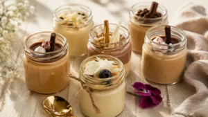 Receta panna cotta de café