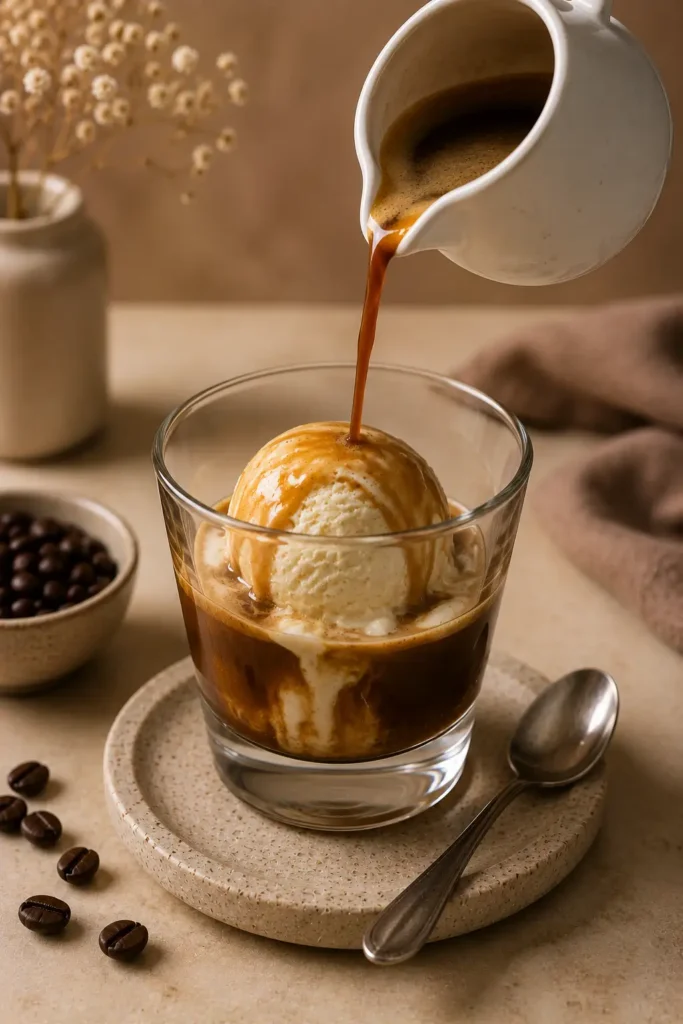 receta cafe affogato
