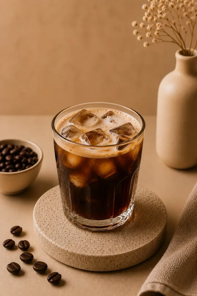 receta cafe con hielo