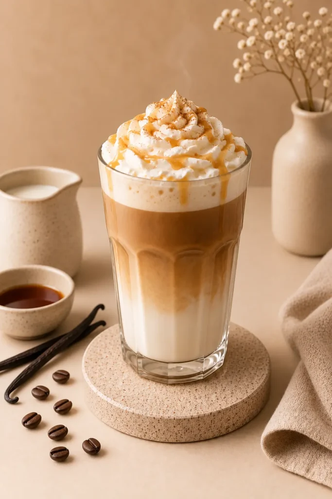 receta cafe vanilla latte