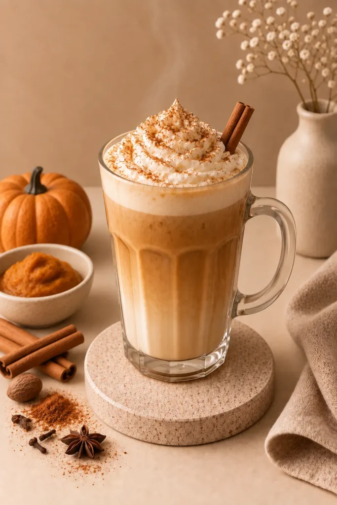 receta pumpkin spice latte