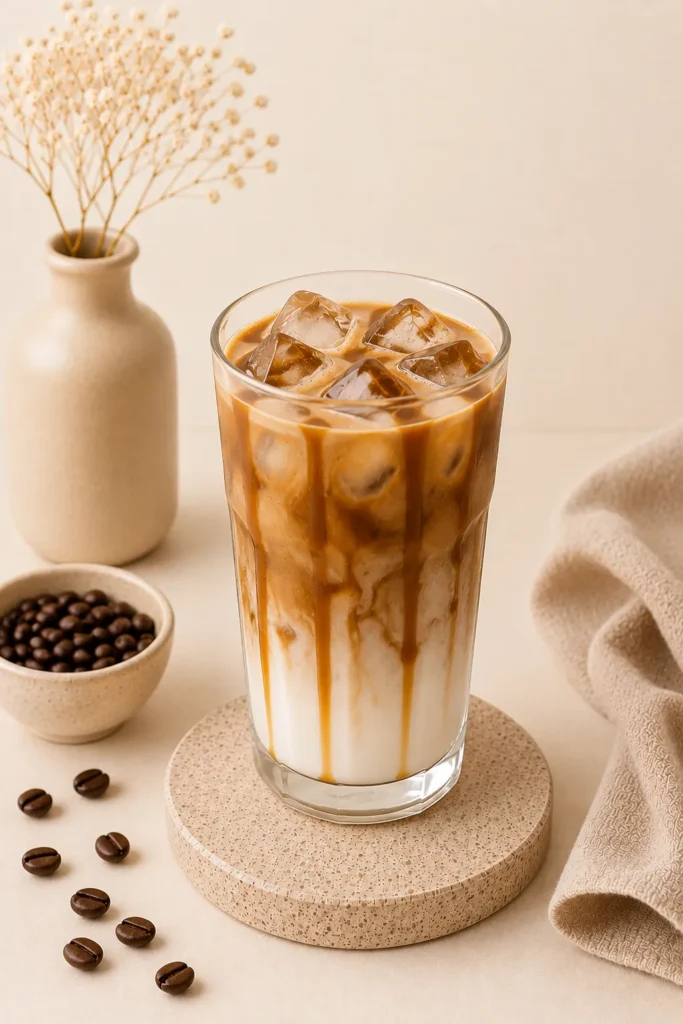 receta iced caramel macchiato