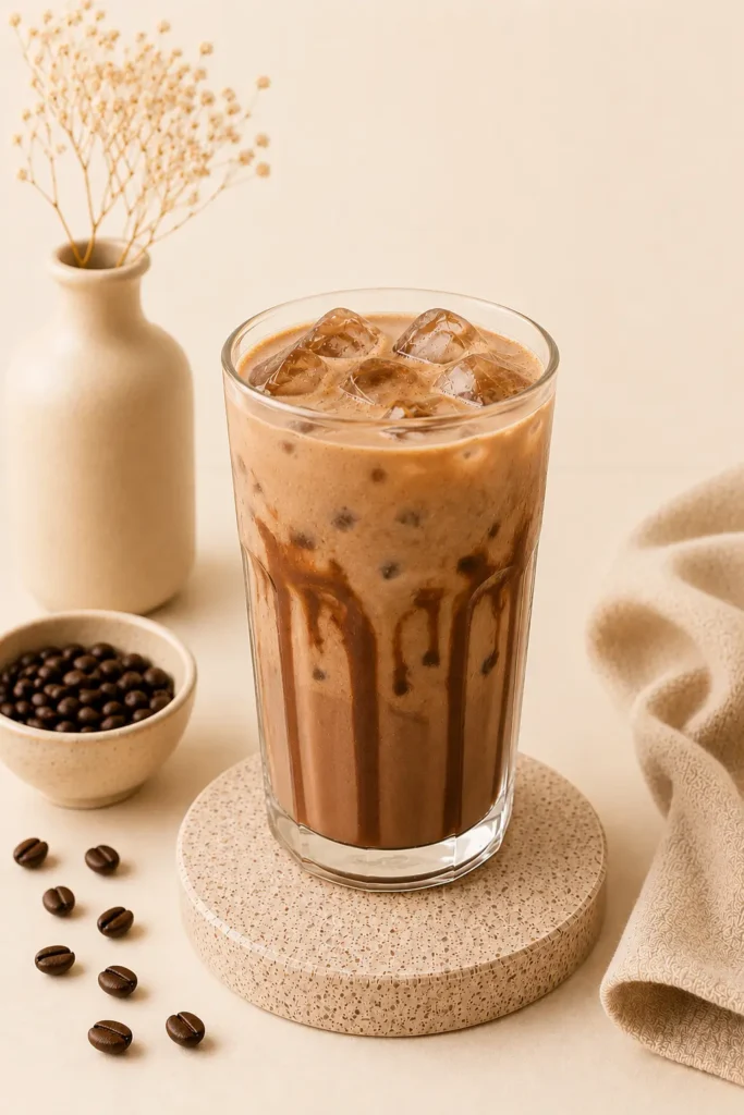receta mocha helado