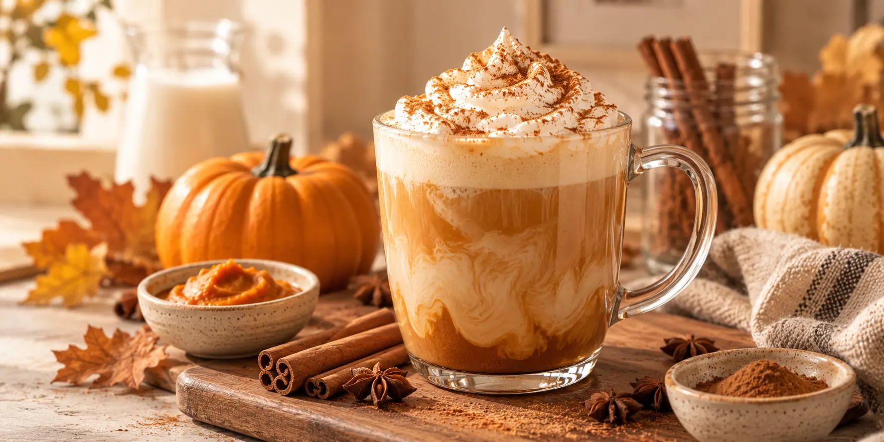 Receta Pumpkin Spice Latte